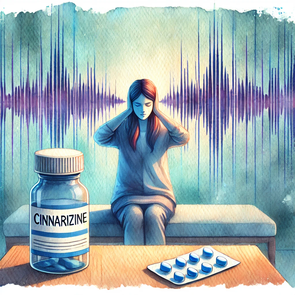 سیناریزین و وزوز گوش