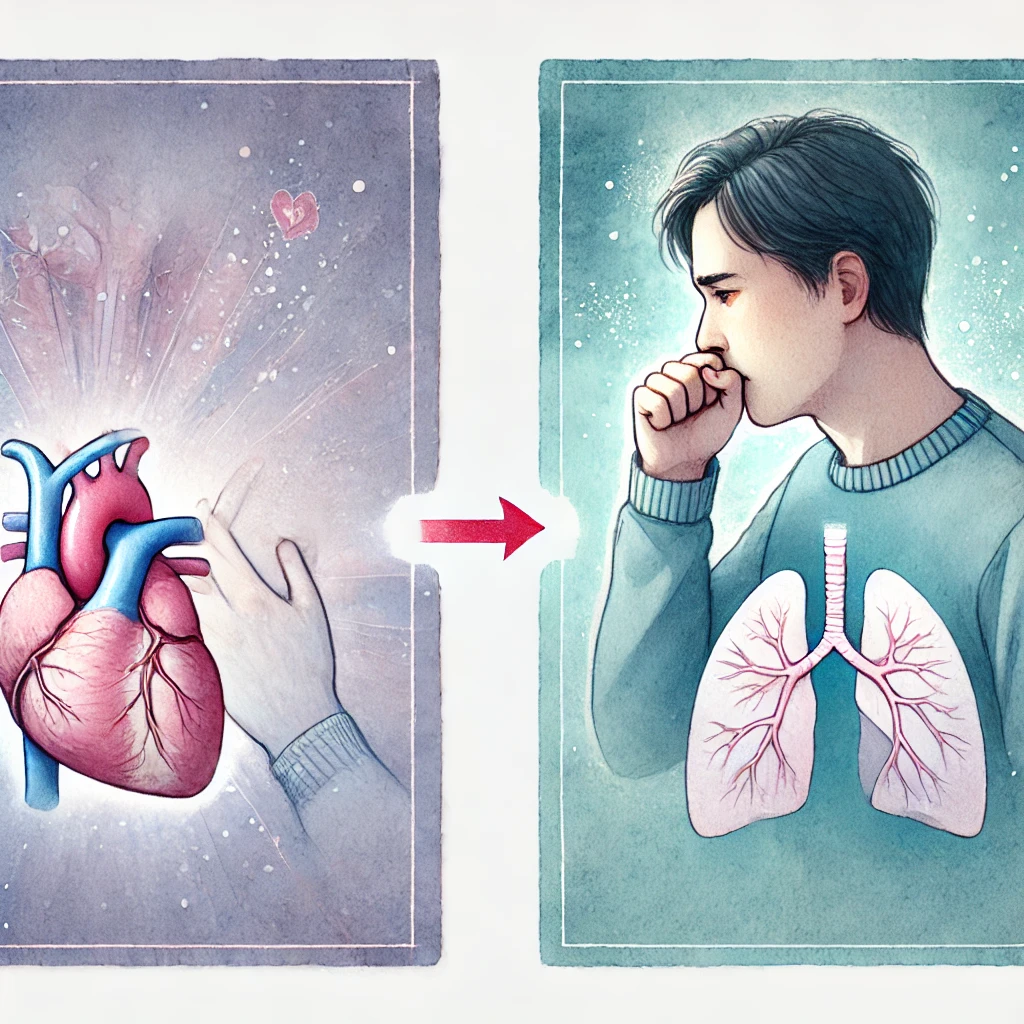 تفاوت بین تنگی نفس قلبی و ریوی