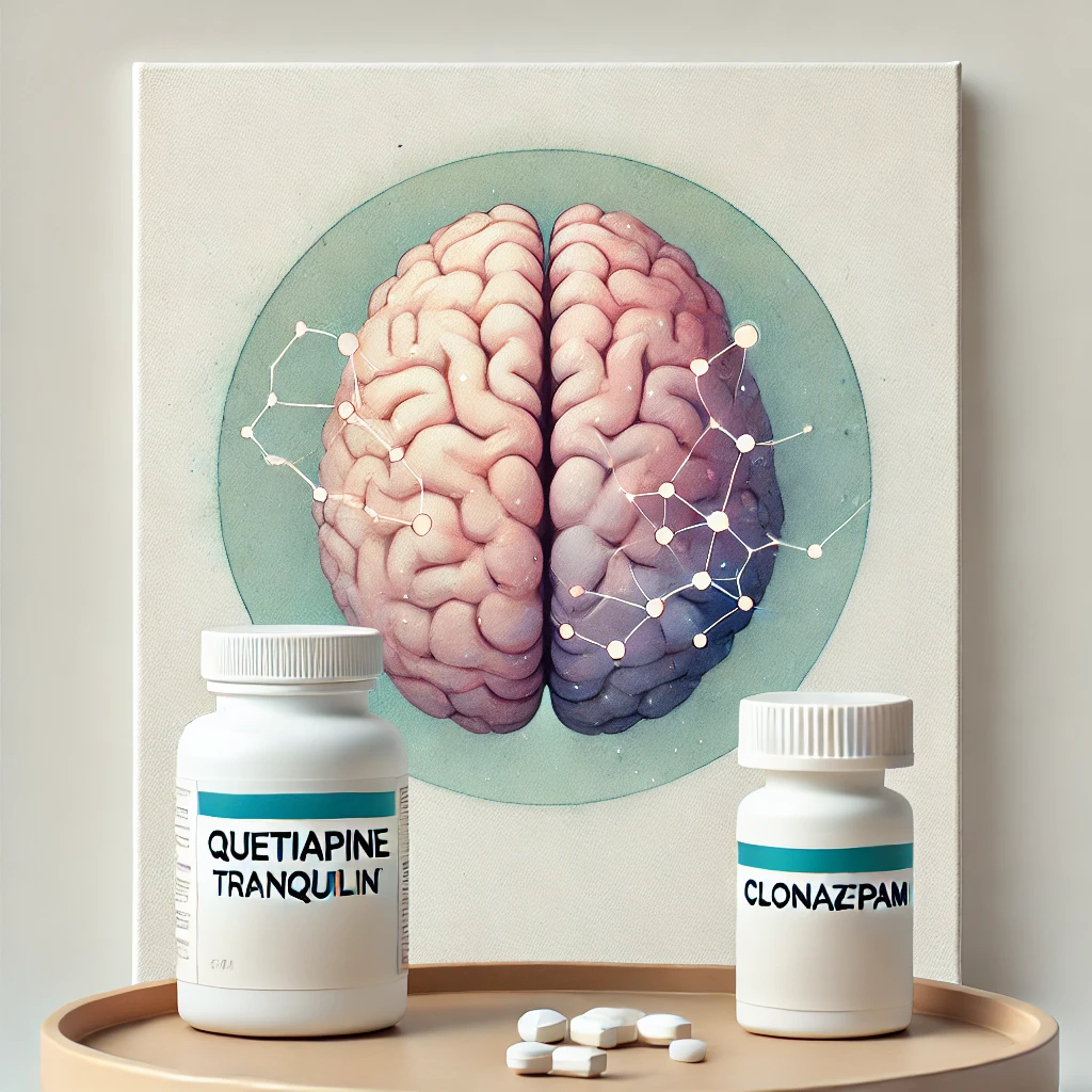 تداخل ترانکوپین و کلونازپام