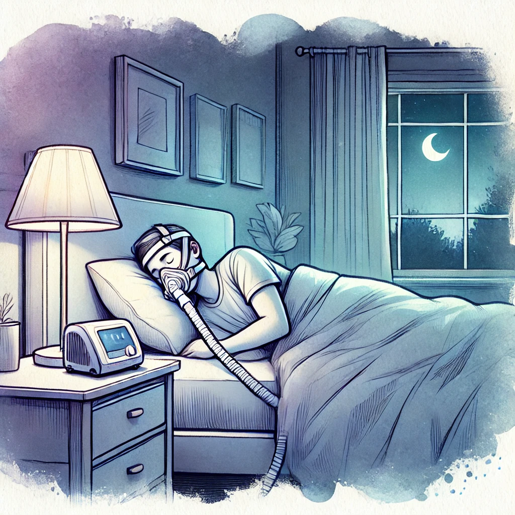 دستگاه سی پپ برای خروپف